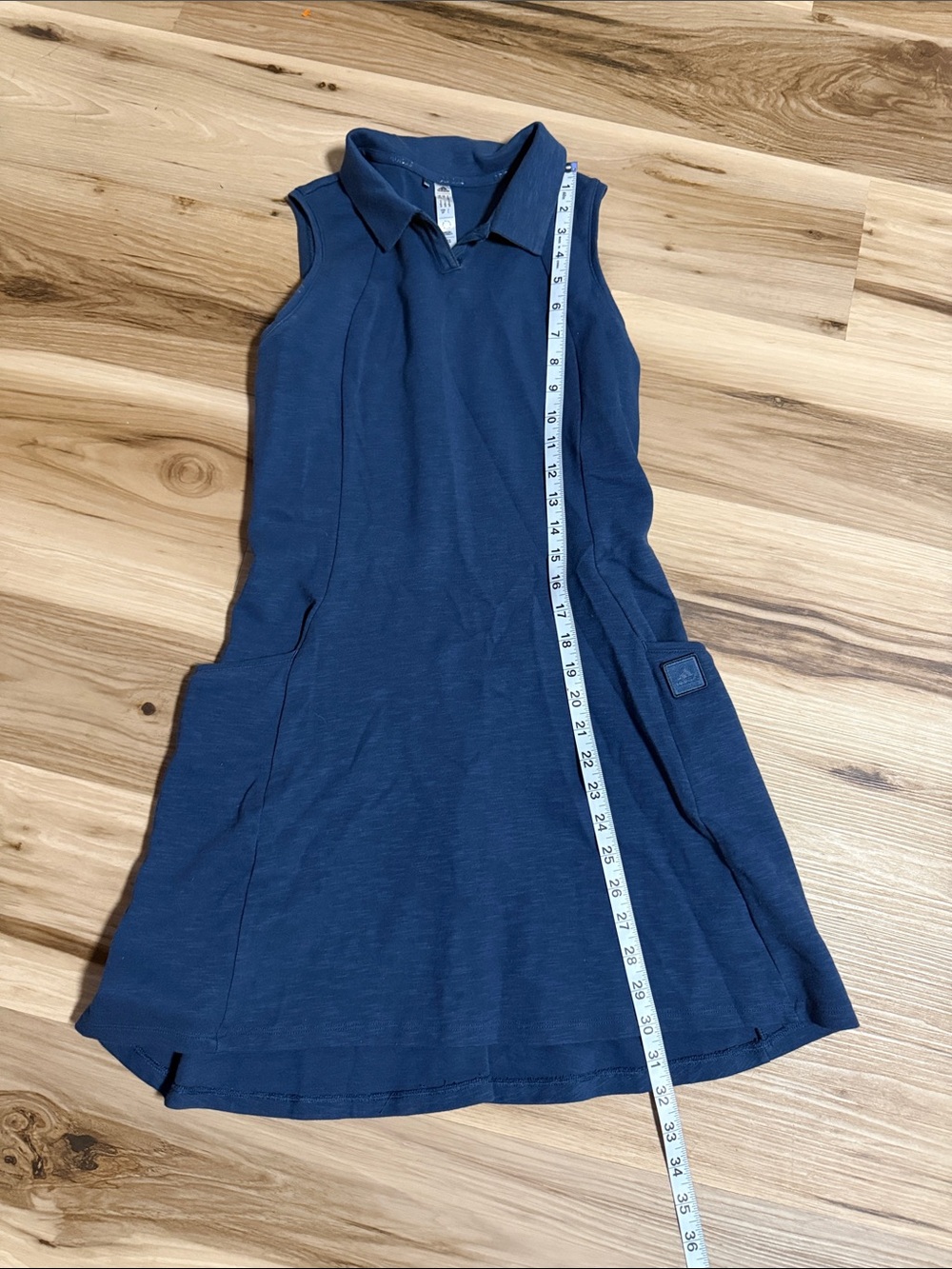 Women’s ' Navy Sleeveless Polo Dress